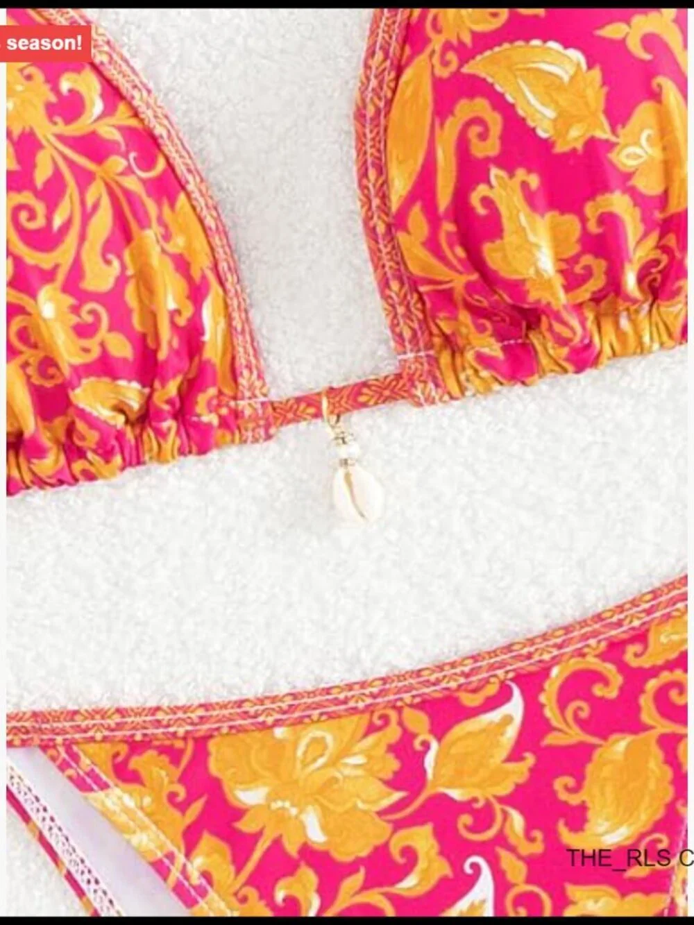 Sexy Halter Bikini Set Triangle Top String Swimwear Cheeky Bathing Suit
